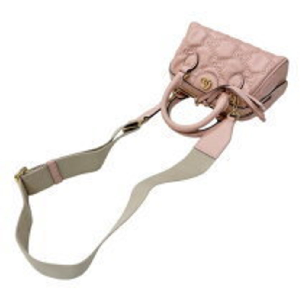 GUCCI GG Matelasse handbag pink Marmont leather - Picture 5 of 5